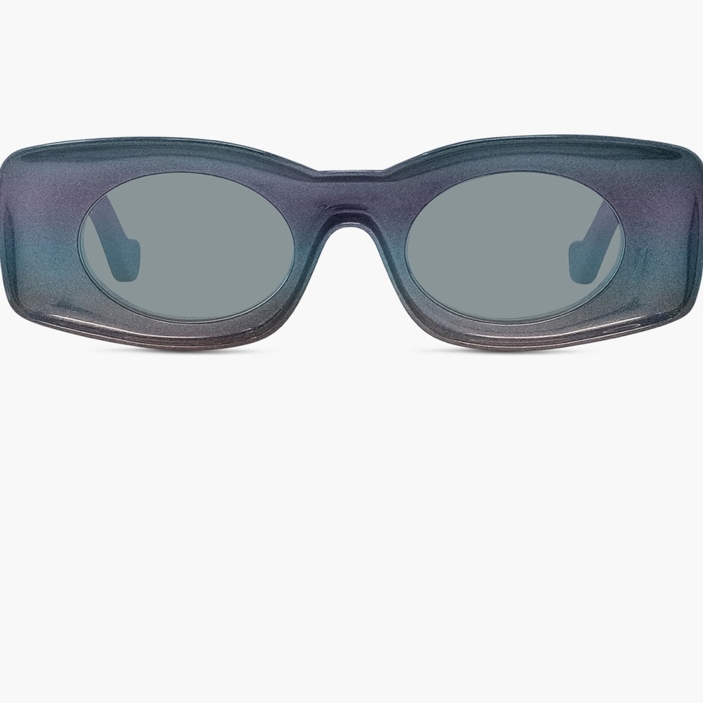 Loewe x Paula's Ibiza 49mm Mirrored Oval Sunglasses